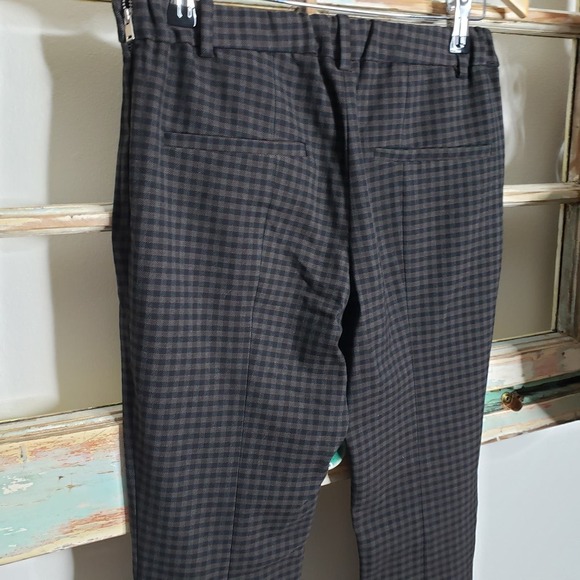 Zara Woman pants checkered pattern ladies size small - Picture 8 of 10